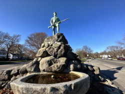 Minuteman memorial at Lexington Green